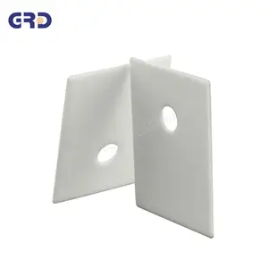 Laser drilling alumina flat sheet ceramic membrane for screen protector