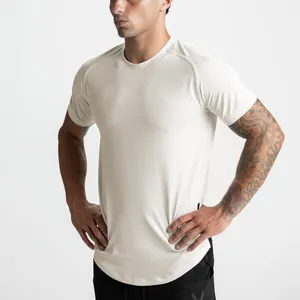 uomini manica lunga maglietta dry fit Suppliers-Magliette Slim Fit per uomo