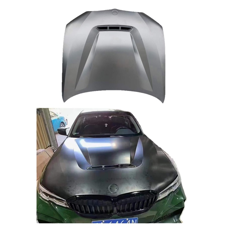 Outanaya Black Engine Hood Air Vent Cover Trim Car Vent