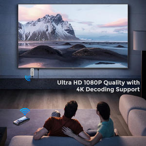HOOMC 1080P 60Hz, écran sans fil Plug and Play, Mirrorcast AirPlay pour <span class=keywords><strong>iPhone</strong></span>/Android/Mac OS/Windows - Product Image 3