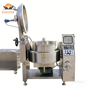 Olla de Cocción al Vacío Inclinable / Mezclador con Camisa de Vapor |   Control Automático de Temperatura, Cuchillas Desmontables, Calentamiento y Mezcla Eficientes - Product Image 2