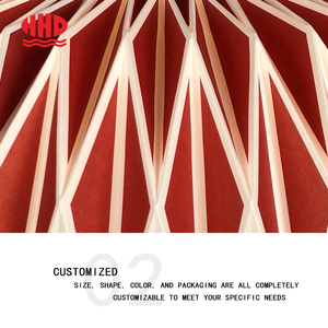 <span class=keywords><strong>Paralume</strong></span> in Carta Origami Pieghevole Personalizzabile con Stampa Delicata per Decorazione Domestica - Product Image 5