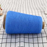 Fil à tricoter et à crocheter YuHeng, 2 brins, 100 % coton, anti-boulochage, fil slub OE 32s/2, teint et brossé, pour chaussettes et pulls
