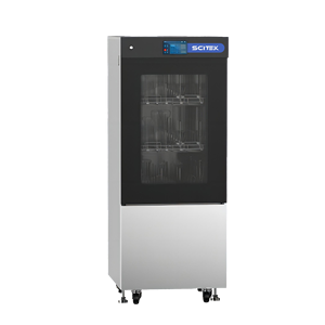 Sistema de Recolección de Residuos SCITEK 80L con Control PLC, Filtro HEPA x2, Acero Inoxidable 304, Cuatro Ruedas Universales para Laboratorio - Product Image 4