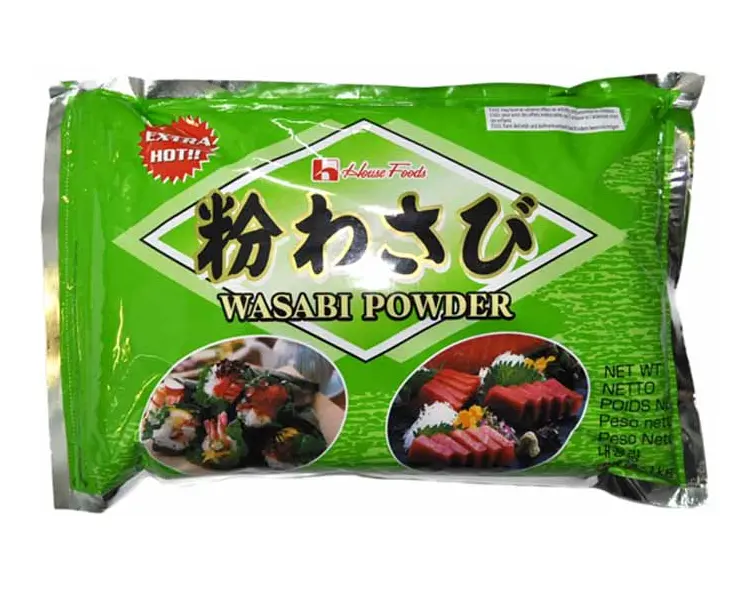 Bubuk Jepang 100% Makanan Laut Pedas Kualitas Super Bedak Wasabi