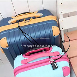 Câble en acier flexible <span class=keywords><strong>de</strong></span> 5/32 po, câble <span class=keywords><strong>de</strong></span> sécurité robuste, revêtement vinyle, 7x7, extrémités bouclées en acier inoxydable, corde métallique avec mousqueton - Product Image 6