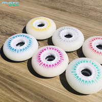 SeeMore Vente en Gros Roues de Rechange Lumineuses pour Skateboard de 64/68/72/76/80 mm en PU, Roues de Patins à Roulettes en Ligne
