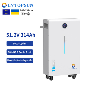 Paquete de Baterías de Litio LiFePO4 LVTOPSUN 51.2V 314Ah con Garantía de 10 Años y 8000 Ciclos para Almacenamiento Solar |   Fabricante de Sistemas de Almacenamiento de Energía (BESS) de Primera Categoría - Product Image 2