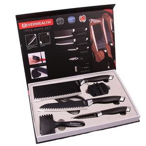 ชุดมีดครัว <span class=keywords><strong>Everrich</strong></span> ขายดี 7 ชิ้น กล่องของขวัญแม่เหล็ก มีดซันโตะกุแบบญี่ปุ่นระดับมืออาชีพ พร้อมที่ลับมีด - Product Image 2