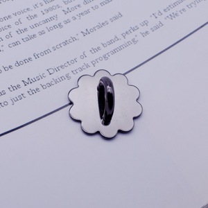 Connettori per Charm Telefonici in Metallo Oro, Argento, Oro Rosa, Nero, Pendenti Rotondi, a Cuore, Quadrati per Accessori Fai-da-Te - Product Image 1