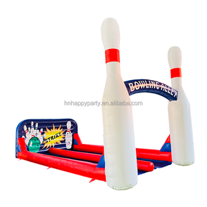 Jeux <span class=keywords><strong>de</strong></span> plein air gonflables en PVC pour enfants Nouveau <span class=keywords><strong>jeu</strong></span> <span class=keywords><strong>de</strong></span> bowling <span class=keywords><strong>de</strong></span> carnaval avec ventilateur - Product Image 1