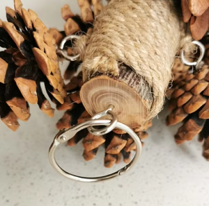 2026 New Parrot <strong>Toy</strong> <strong>Bird</strong> Supplies Pineapple Hemp Rope Bite Strands Hanging Festival <strong>Bird</strong> <strong>Cage</strong> Decoration Made of Wood - Product Image 6