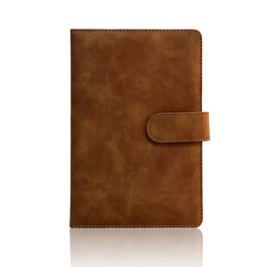 Carnet en cuir PU à rabat magnétique personnalisable, couverture souple durable, tailles personnalisées A5 A6 B5 - Product Image 2