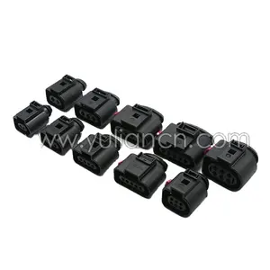 /Amp waterproof fuel injector connector for VW AUDI