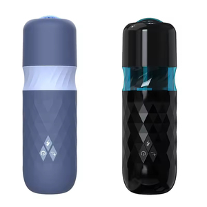 High-frequency Men's Electric Masturbation Cup TPE Dildo Design 10 Adjustable Rotation Modes Hands-free Waterproof IPX7 <b>Vibrator</b> - Product Image 1