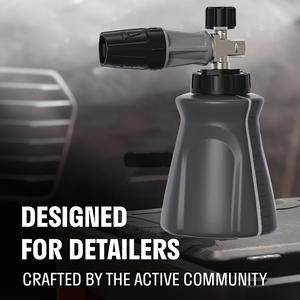 Nouveaux accessoires pour nettoyeur haute pression: canon à mousse transparent, kit de lance à mousse de neige, connexion rapide de 1/4 ", <span class=keywords><strong>buse</strong></span> réglable idéale - Product Image 4