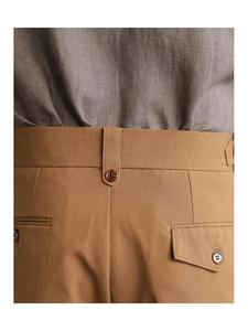 Pantaloncini da uomo Casual gorgoglio a vita alta Shorts estivi da lavoro dritti da lavare napoli a cinque punti - Product Image 5