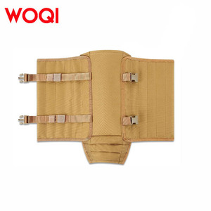 Woqi - Protectores Tácticos para Piernas, de Nailon, con Cierre de Hebilla Ajustable, para Senderismo, Camping, Caza, Unisex, Protección para Pantorrillas, Color Caqui Oscuro - Product Image 5