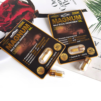 Vente directe usine OEM ODM : Complément alimentaire à base de plantes XXL en capsules pour l'énergie et l'endurance masculine, carte personnalisée