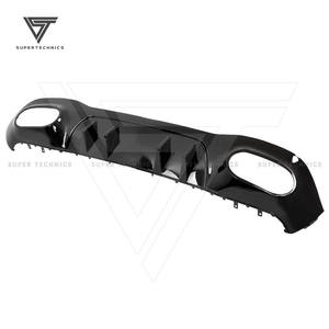 Diffuseur arrière en PP style <span class=keywords><strong>A45</strong></span> AMG avec tuyau d'échappement pour Mercedes Benz Classe A W177 A180 A200 <span class=keywords><strong>A35</strong></span> 2019-2021 - Product Image 3