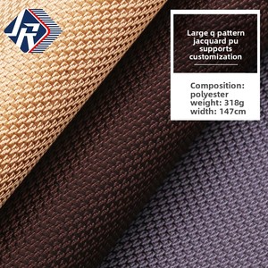 Tela Oxford Jacquard de Poliéster Resistente al Desgaste e Impermeable con Patrón Q-Weave, Ideal para Bolsos - Product Image 1