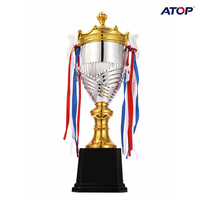 Trophée en métal personnalisé JINZUN pour le joueur le plus valorisant (MVP), trophée sportif en métal pour le joueur Rookie de l'année