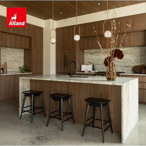 Muebles <span class=keywords><strong>de</strong></span> Cocina <span class=keywords><strong>de</strong></span> Alta Calidad Estilo Italiano y Francés Alland, Gabinetes con Chapa <span class=keywords><strong>de</strong></span> Nogal, Diseño Personalizado, Gabinetes <span class=keywords><strong>de</strong></span> Cocina Completamente <span class=keywords><strong>de</strong></span> Madera - Product Image 3
