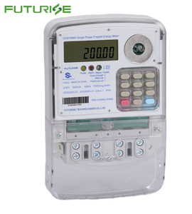 Medidor <span class=keywords><strong>de</strong></span> Energía <span class=keywords><strong>Prepago</strong></span> Monofásico STS con Teclado para Ghana, Pago Posterior con Puerto Óptico y Pantalla LED para Viviendas en Alquiler y Tiendas Minoristas - Product Image 1