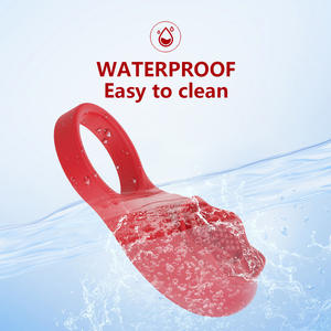 Vibromasseur de stimulation de la prostate de conception rose d'anneau de jouet sexuel adulte avec l'éjaculation de retard comporte la vibration de stimulation clitoridienne - Product Image 4