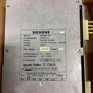 โมดูลจ่ายไฟ PLC SITOP รุ่น 6EW18613BA 6EW1861-3BA พร้อมความเชี่ยวชาญทางเทคนิคที่ครอบคลุมและประสบการณ์อุตสาหกรรมที่มั่นคง - Product Image 3