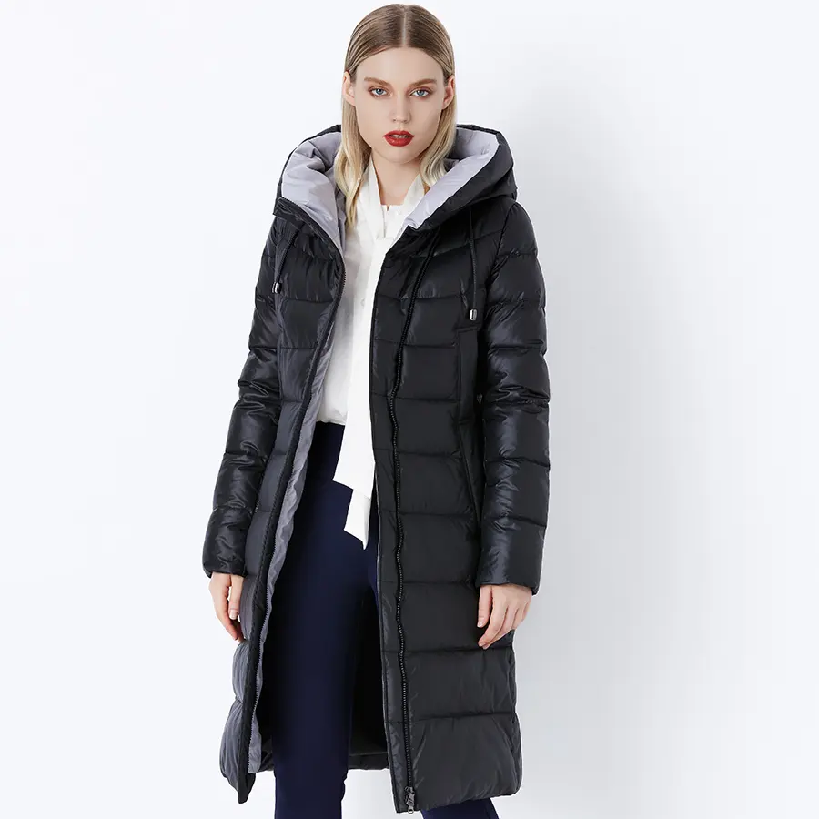 MIEGOFCE Coat Jacket Winter Women's Hooded Warm Parkas Bio Fluff Parka Coat Hight Quality Female New Winter Collection Hot