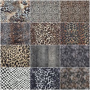 Tela de Tul Chifón 100% Poliéster con Estampado Digital de Leopardo, Resistente a las Arrugas y Elástica, para Prendas de Niñas, OEM y ODM - Product Image 5