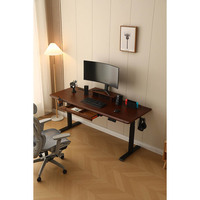 Table et chaise d'étude pour adultes table de travail à usage domestique bureau en bois bureau pour enfants hauteur réglable avec étagère