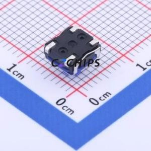GT-TC125D-H052-L3 Tactile Switch SMD Switch Single Pole Single Throw Round Button 3.5N Vertical Mount - Product Image 2