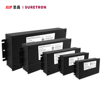 Boîtier de jonction étanche AC 110v 120V vers 24V DC 30w 60w 100w 200w 400w, sortie multiple simple, isolation, gradation de profondeur, driver LED