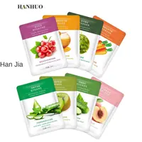 무료 샘플 개인 상표 보습 식물 추출물 케어 뷰티 비타민 C 한국어 화장품 뷰티 페이셜 과일 페이스 마스크