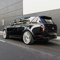 Jantes multi-rayons argentées brossées de 22 à 24 pouces, adaptées aux Range Rover Land Vogue, SUV de luxe