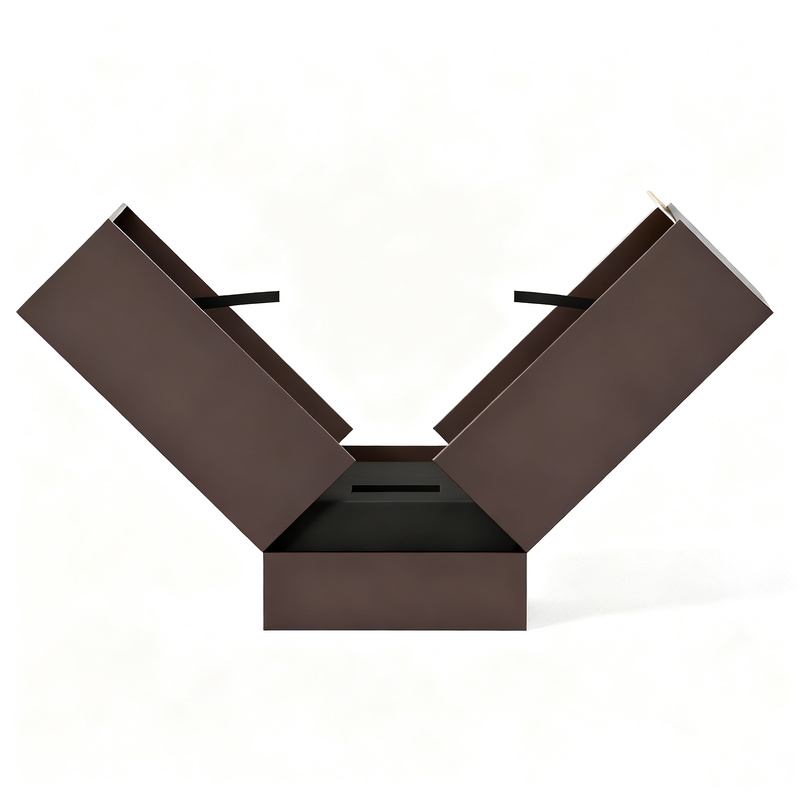 Bespoke Coffrets Cadeaux Golden Cardboard Custom