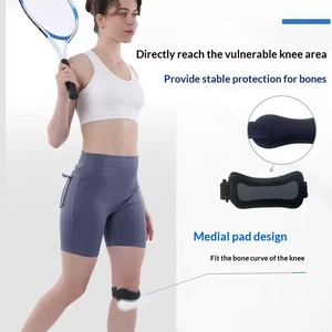 Soporte Ajustable Ergonómico para Tendón Rotuliano con Absorción <span class=keywords><strong>de</strong></span> Impactos para Alivio del Rodilla <span class=keywords><strong>de</strong></span> Saltador, Faja Acolchada <span class=keywords><strong>de</strong></span> Poliéster para Correr - Product Image 3
