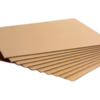 Carton Hand-made DIY Hard Paper Sheet Model Cardboard Card Thick Corrugated Cardboard Partition Board Backing Board