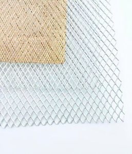 Maille métallique déployée en acier doux MS, feuille de maille métallique déployée MS, rouleau de maille métallique déployée MS, métal déployé - Product Image 1