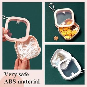 Organizador de Coleteros, Porta Toallitas Húmedas Portátil de Viaje, Organizador de Baño, Dispensador de Toallitas Húmedas, Dispensador de Hisopos de Algodón - Product Image 4