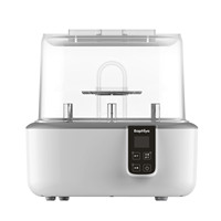 Sterilisator & Pengering Uap Elektrik 3 in 1 dengan Layar Sentuh, Kotak Penyimpanan Bebas BPA untuk Botol Bayi, Cangkir, Dot & Puting