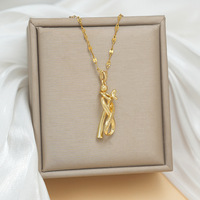 Valentijnsdag cadeau 2026 Liefde Knuffels Kusjes Kettingen Set Unisex voor Mannen Vrouwen Meisjes Zielenknuffel Paar Hangertjes Ketting