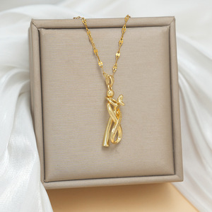 Regalo de San Valentín 2026, Juego de Collares con Besos y Abrazos, Unisex para Hombres, Mujeres y Niñas, Collar con Colgante de Pareja - Product Image 6