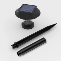 Lampe solaire étanche pour cour et jardin, avec filament de tungstène, pour éclairage décoratif d'ambiance