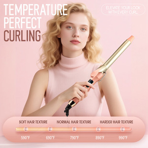 Rizador de Pelo DSP Pro con Tubo de Aluminio de 9mm, Pantalla LED y Ajustes de Calor para Todo Tipo de Cabello - Product Image 3