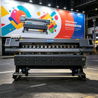 Nueva Impresora de Sublimación de Inyección de Tinta de Doble Cabezal de Alta Velocidad de 1.85m con Soporte Flexible, Modelo 5192Pro