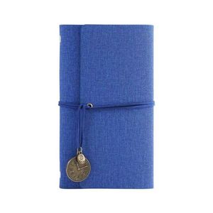 Carnet à spirales A6 avec couverture en tissu, journal créatif, bloc-notes vintage, cadeau pour étudiant, personnalisable, marque originale, origine Chine - Product Image 6