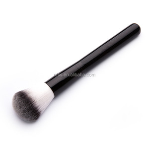 Brosse <span class=keywords><strong>Kabuki</strong></span> de Contour <span class=keywords><strong>plat</strong></span> pour le visage, brosse de Contour des cheveux vegan, brosse à base, nouveau Design - Product Image 5